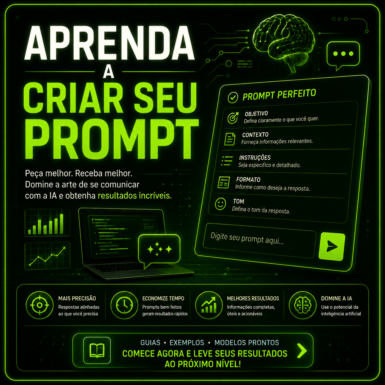 Aprenda a criar seu Prompt
